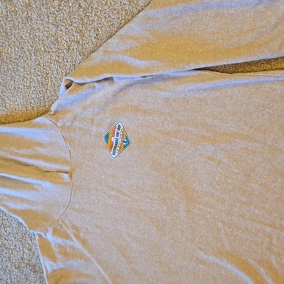 Southernmost Surf Shop Key West Florida Women's Beige Hoodie Sweatshirt Size XL - Picture 2 of 9